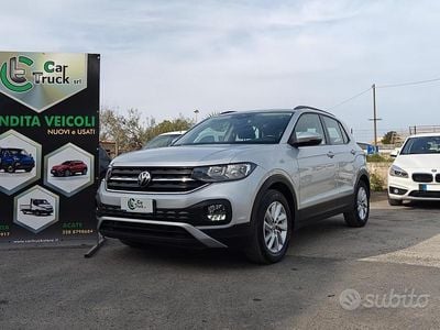 Usata VW T-Cross Advance 110 CV (80 kW) 2022 Grigio SUV