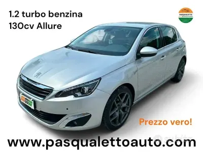 Usata Peugeot 308 Allure 131 CV (96 kW) 2015 Grigio Berlina