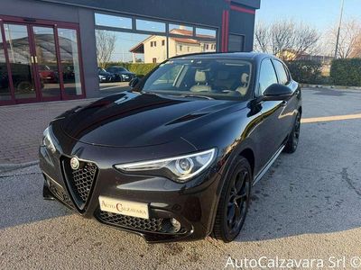 Usata Alfa Romeo Stelvio Veloce 209 CV (153 kW) 2023 Nero vulcano SUV