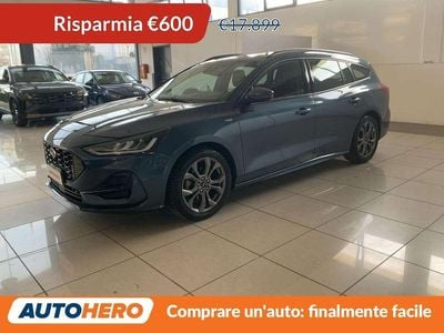 Blu Usata 2023 Ford Focus ST-Line Station wagon | 17.299 € (Buon prezzo)