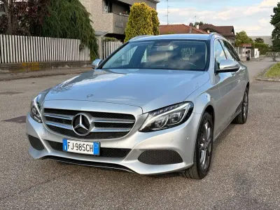 Usata Mercedes C220 170 CV (125 kW) 2017 Argento Station wagon