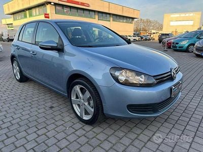 Usata VW Golf VI 80 CV (58 kW) 2009 Blu Utilitaria