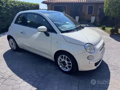 Usata Fiat 500 69 CV (50 kW) 2014 Bianco Berlina