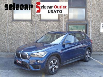 Käytetty BMW X1 Advantage 190 HP (139 kW) 2017 Sininen Katumaasturi