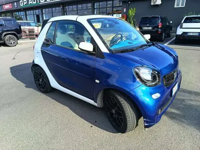Usata Smart ForTwo Cabrio Proxy 71 CV (52 kW) 2016 Blu/azzurro Cabrio