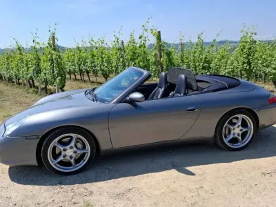 Usata Porsche 911 Carrera 4 Cabriolet 320 CV (235 kW) 2005 Argento Cabrio
