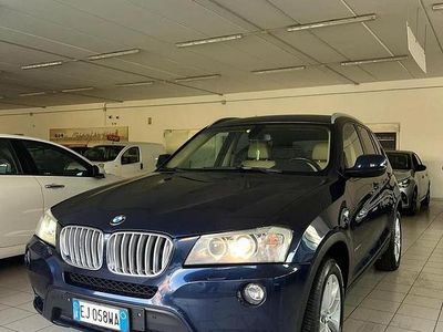 Usata BMW X3 Efficient Dynamics 184 CV (135 kW) 2011 Blu SUV