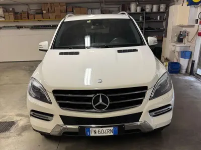 Usata Mercedes ML250 Premium 204 CV (150 kW) 2014 Bianco SUV