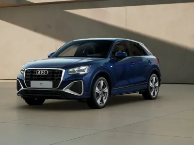Nuova Audi Q2 S-Line 2026 Blu navarra metallizzato SUV