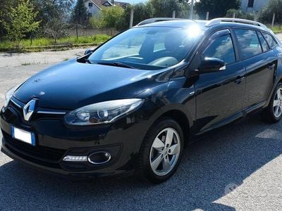 Usata Renault Mégane GrandTour 110 CV (80 kW) 2015 Nero Station wagon