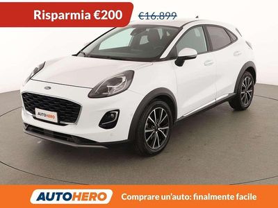 Usata Ford Puma Titanium 125 CV (91 kW) 2021 Bianco SUV