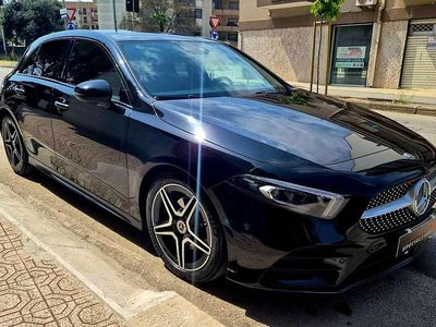 Usata Mercedes A180 Premium 116 CV (85 kW) 2019 Nero Berlina