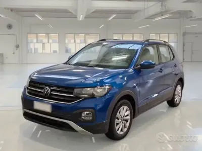 Usata VW T-Cross Style 110 CV (80 kW) 2023 Blu SUV