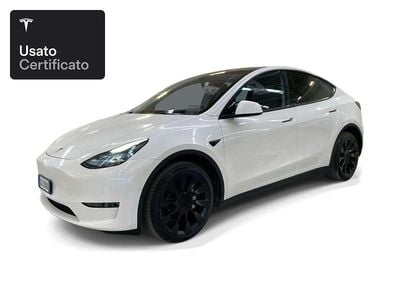 Usata Tesla Model Y Long Range AWD 258 kW (351 CV) 2021 Pearl white multicoat SUV