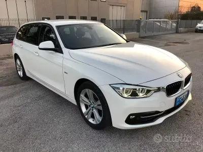 Usata BMW 318 Sport Line 150 CV (110 kW) 2016 Bianco Station wagon