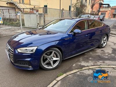Usata Audi A5 Sportback Business 190 CV (139 kW) 2018 Blu Utilitaria