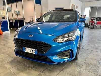 Usata Ford Focus ST-Line 125 CV (91 kW) 2020 Blu Berlina