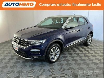 Usata VW T-Roc Style 116 CV (85 kW) 2020 Blu/azzurro SUV