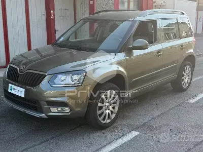 Usata Skoda Yeti Ambition 110 CV (80 kW) 2016 Verde SUV