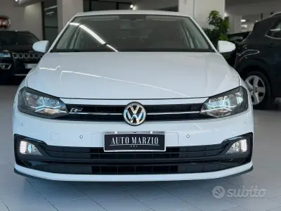 Usata VW Polo R-line 80 CV (58 kW) 2020 Nero Utilitaria