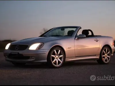 Usata Mercedes SLK200 Edition 163 CV (119 kW) 2003 Grigio Cabrio