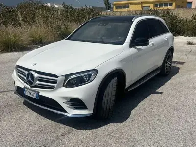 Usata Mercedes GLC250 Premium 204 CV (150 kW) 2016 Bianco SUV