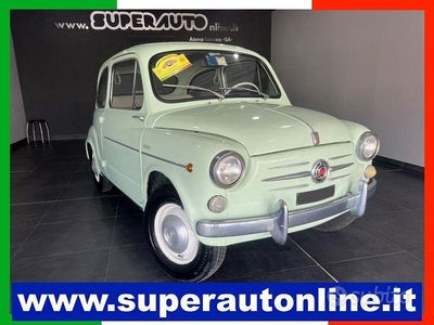 Usata Fiat 600D 33 CV (24 kW) 1960 Verde Utilitaria