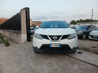 Usata Nissan Qashqai 110 CV (80 kW) 2014 Bianco SUV