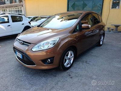 Usata Ford C-MAX Titanium 115 CV (84 kW) 2014 Marrone Monovolume