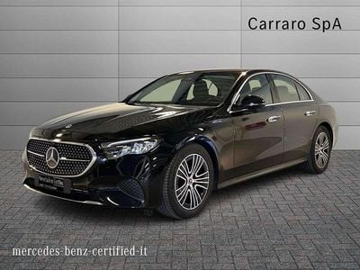 Usata Mercedes E200 Advanced 163 CV (119 kW) 2025 Nero Berlina