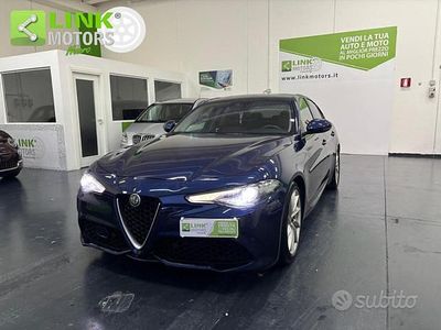 Usata Alfa Romeo Giulia Business 180 CV (132 kW) 2018 Blu Berlina