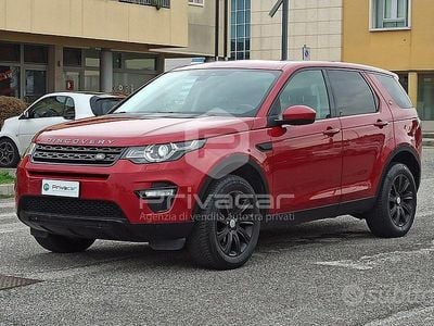 Usata Land Rover Discovery Sport Pure 180 CV (132 kW) 2016 Rosso SUV