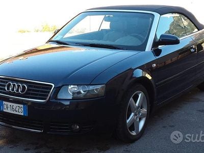 Usata Audi A4 Cabriolet 163 CV (119 kW) 2005 Blu Cabrio