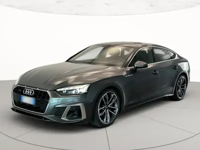 Usata Audi A5 Sportback S-Line 204 CV (150 kW) 2021 Grigio metallizzato scuro Utilitaria