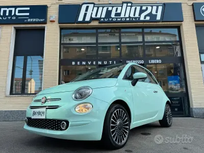 Usata Fiat 500 Club 69 CV (50 kW) 2018 Blu Utilitaria