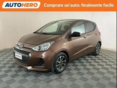 Usata Hyundai i10 67 CV (49 kW) 2019 Marrone Utilitaria