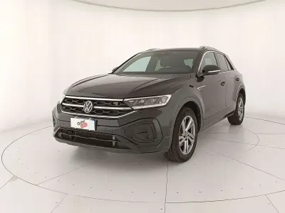 Usata VW T-Roc R-line 150 CV (110 kW) 2022 2t deep black perlato SUV