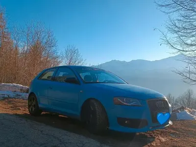 Usata Audi A3 150 CV (110 kW) 2006 Blu Utilitaria