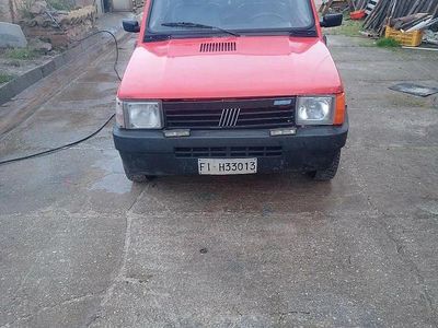 Usata Fiat Panda 4x4 50 CV (36 kW) 1988 Rosso Utilitaria