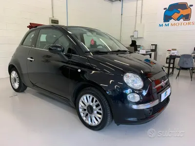 Usata Fiat 500C Lounge 69 CV (50 kW) 2014 Nero Cabrio