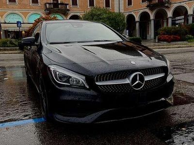 Usata Mercedes CLA200 Premium 136 CV (100 kW) 2017 Nero Berlina
