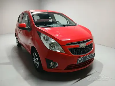 Usata Chevrolet Spark LS 68 CV (50 kW) 2011 Rosso Utilitaria