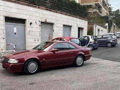 Usata Mercedes SL500 333 CV (244 kW) 1989 Rosso Cabrio