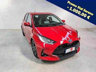 Usata Toyota Yaris Hybrid Trend 116 CV (85 kW) 2022 Rosso Utilitaria