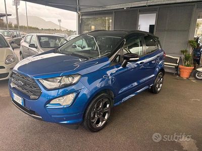 Usata Ford Ecosport ST-Line 100 CV (73 kW) 2018 Blu SUV