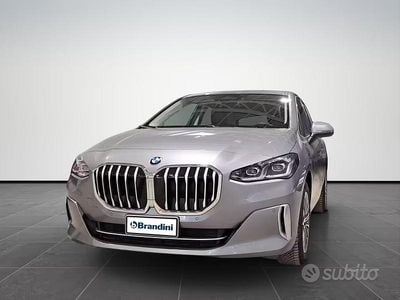 Usata BMW 218 Active Tourer Luxury Line 136 CV (100 kW) 2022 Grigio Monovolume