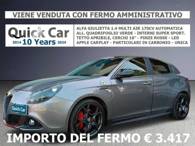 Usata Alfa Romeo Giulietta Quadrifoglio Verde 170 CV (125 kW) 2012 Grigio Utilitaria