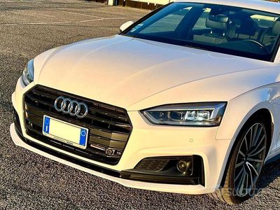 Usata Audi A5 S-Line 190 CV (139 kW) 2017 Bianco Coupé