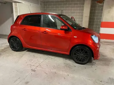 Usata Smart ForFour Brabus Xclusive 109 CV (80 kW) 2018 Rosso Utilitaria