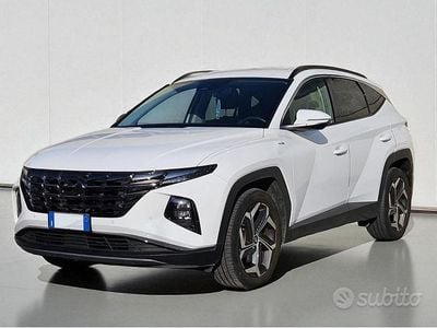 Usata Hyundai Tucson 180 CV (132 kW) 2021 Bianco pastello SUV